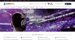 Desktop Screenshot of gamerbros.com