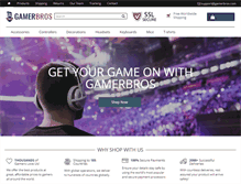 Tablet Screenshot of gamerbros.com